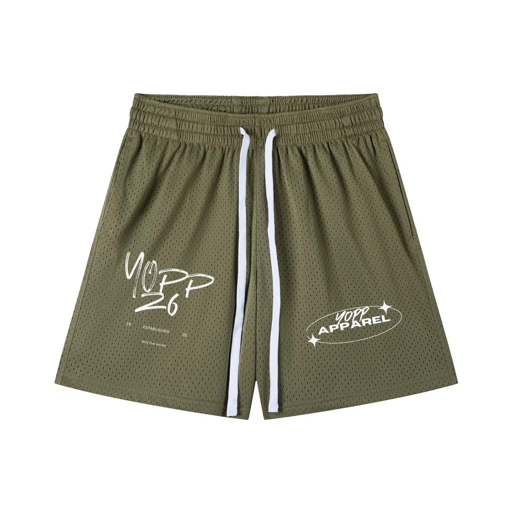 YOPP Mesh Drawstring Shorts