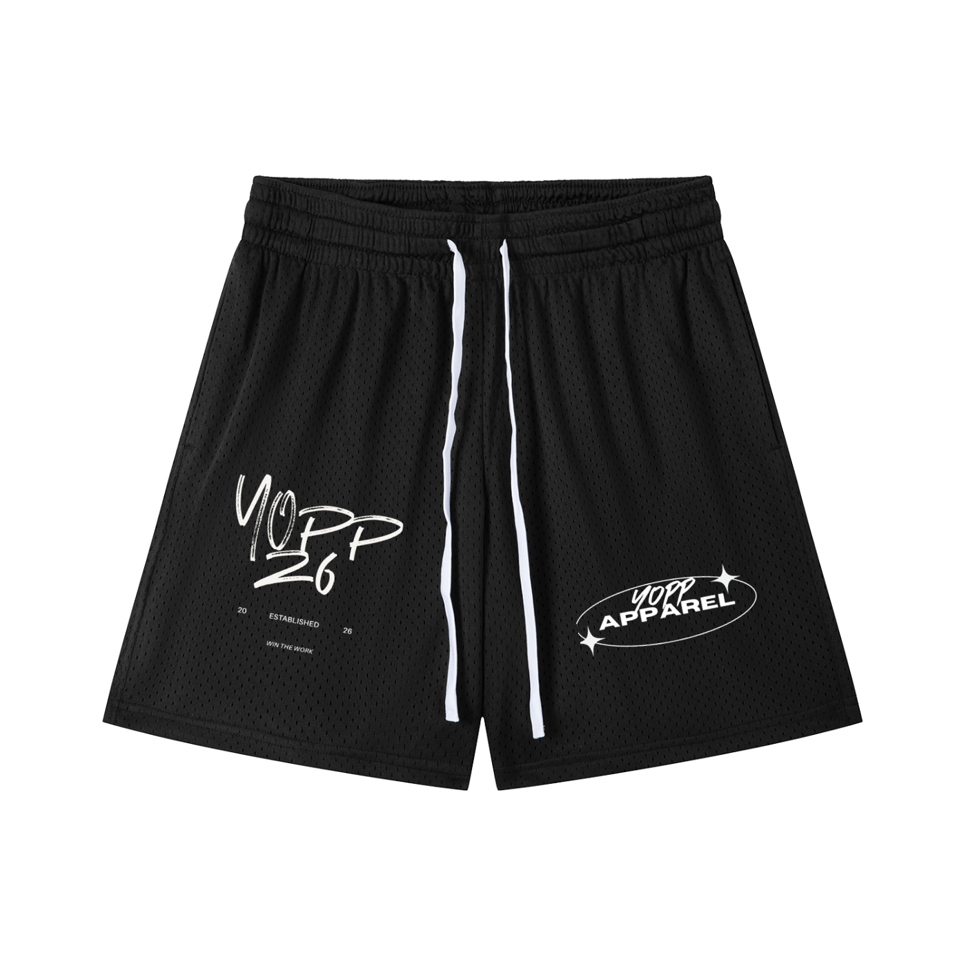 YOPP Mesh Drawstring Shorts