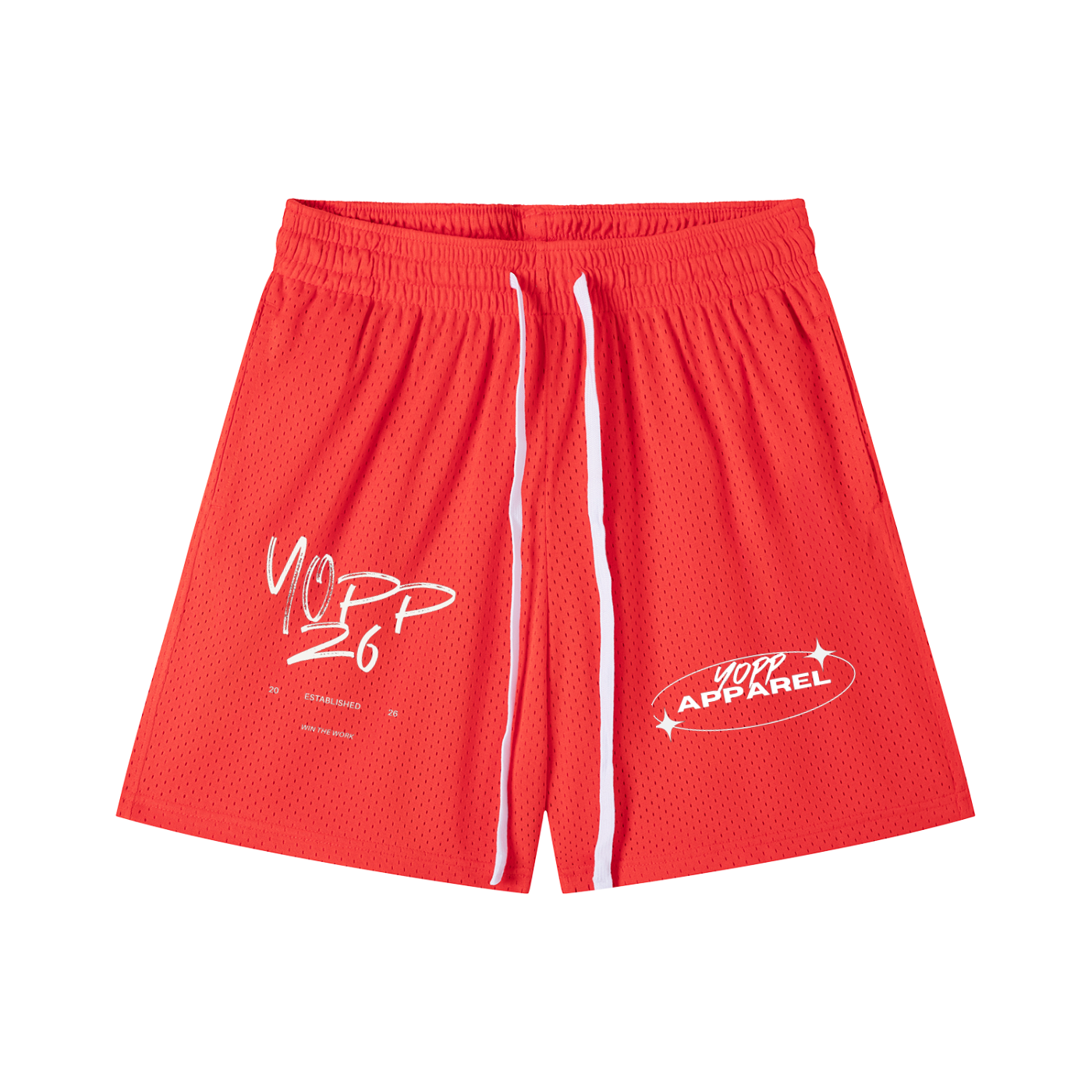 YOPP Mesh Drawstring Shorts