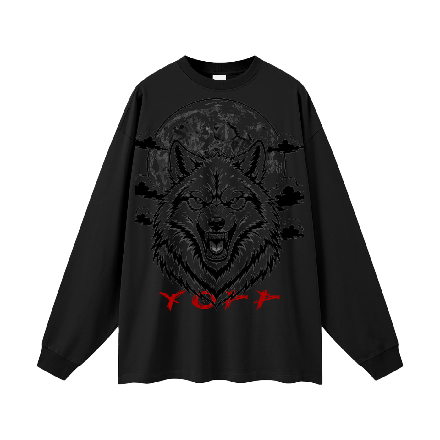 YOPP BEATS Oversized Unisex Long Sleeve T-Shirt