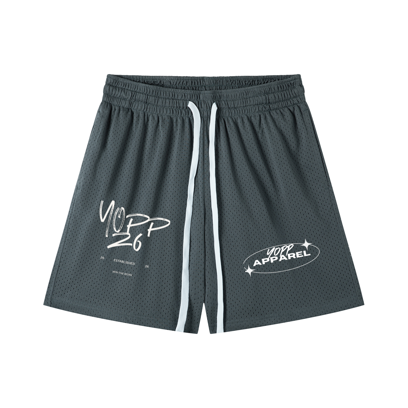 YOPP Mesh Drawstring Shorts