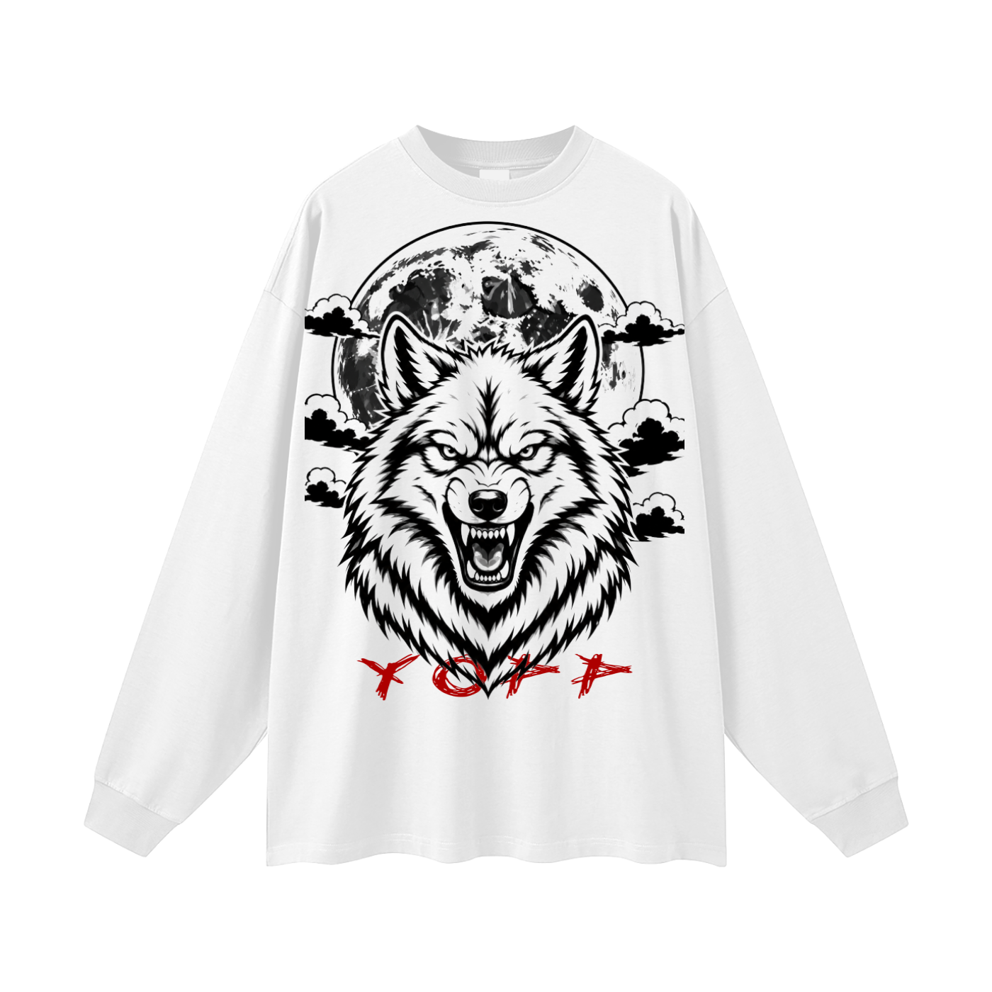 YOPP BEATS Oversized Unisex Long Sleeve T-Shirt